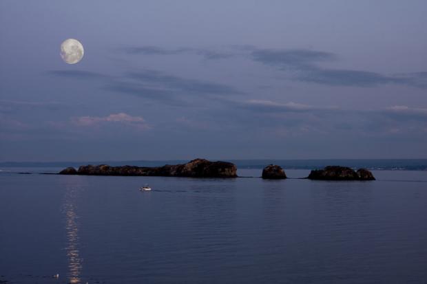 moon over Dalhousie